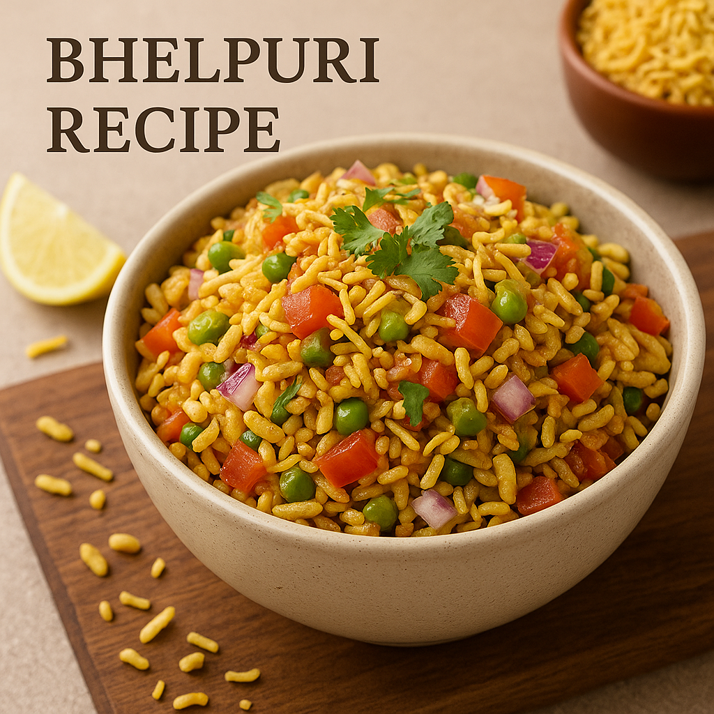 Bhelpuri Recipe: Crafting India’s Beloved Street Food Delight bhelpuri recipe
